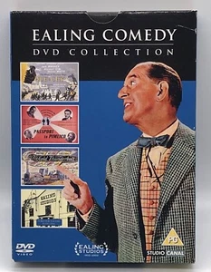 EALING COMEDY 4 DVD COLLECTION HUE & CRY PASSPORT TO PIMLICO Region 2 PAL - Imagen 1 de 6