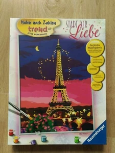 Ravensburger Malen Nach Zahlen/Creart, Stadt Der Liebe, Paris, Eiffelturm - Bild 1 von 3