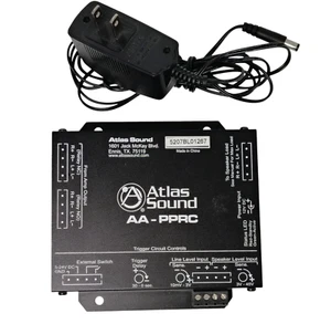 Atlas Sound AA-PPRC Priority Paging Relay Controller w Power Supply Atlas IED - Picture 1 of 7