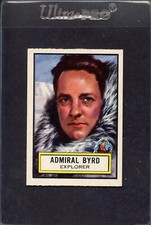 1952 TOPPS LOOK N SEE  ADMIRAL BYRD #50  - NMMT  -ORIGINAL