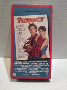 Perfect (1985) VHS Video - John Travolta - Jamie Lee Curtis - Marilu Henner - Bild 1 von 3