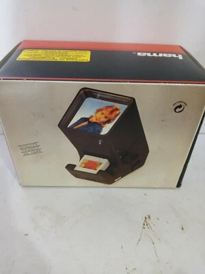 Hama B602 Visor Deslizante 5x5 y 35mm, Escritorio Iluminado LED Alemania Nuevo Foto 1 de 4