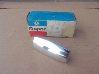 1970 Plymouth Sport Fury GT S23 NOS MoPar Left OUTSIDE MIRROR DELETE BEZEL - Image 1 of 2