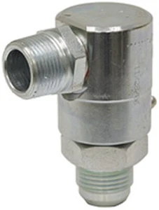Codo giratorio 90 JIC 4M x 1/4" NPTM vivo LV2501-04-04 9-LV2501-4-4 - Imagen 1 de 1
