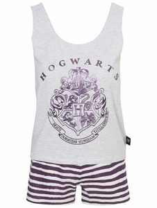 Ladies Harry Potter Pyjamas Set Summer Short Night Wear Loungewear Cotton PJs - Picture 1 of 5