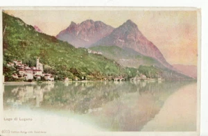 9292 HELVETIA SVIZZERA SUISSE SCHWEIZ LAGO DI LUGANO - Picture 1 of 2