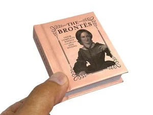 The Brontes, their complete Novels in One Sitting mini book hardcover 200 pgs - Picture 1 of 4
