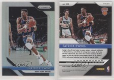 2018-19 Panini Prizm Silver Prizm Patrick Ewing #105 HOF
