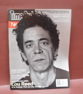 Time Out New York Magazine March 2000 LOU REED coverđź’– - Picture 1 of 3