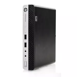 FCS HP ProDesk 400 G3 Mini PC Computer i3-7100T CPU 32GB Ram 1TB SSD Windows 11 - Picture 1 of 6