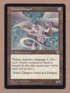 MTG - Teeka's Dragon - Mirage - Rare Fine/Very Fine - Einzelkarte - Bild 1 von 2