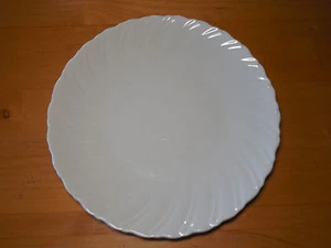 Lenox USA SCULPTURE SWIRL OFF WHITE Dinner Plate 10 1/2"   1 ea  11 available - Picture 1 of 3