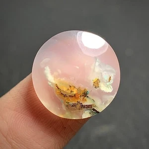 Cabochon in rame nativo Crisocolla 15x15x5mm alta qualità 10 ct - Foto 1 di 5