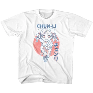 Street Fighter Capcom Videospiel Chibi Chun Li No Youth T-Shirt Gamer Merch - Bild 1 von 3