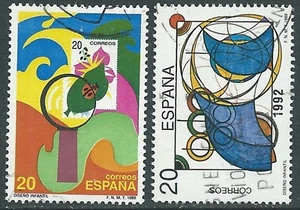 1989 SPAGNA USATO PROPAGANDA FILATELICA - F17-2 - Picture 1 of 1