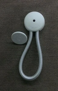 WHITE  Bungee Shock Cord Clip STAYPUT  for Boat, Truck, Tarp, Covers, Dodgers - Bild 1 von 2