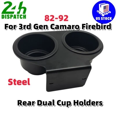 Cenicero trasero con portavasos dobles para consola Camaro Firebird 82-92 3ª generación Foto 1 de 4