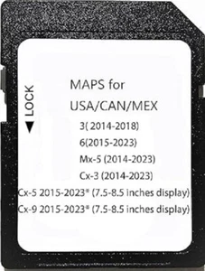 Neueste aktualisierte Navigation SD-Karte kompatibel mit CX3 (2014-2023) CX5 (2015-2023) - Bild 1 von 5