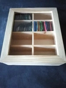 teebox aus Holz für ca. 150 Teebeutel - Bild 1 von 2