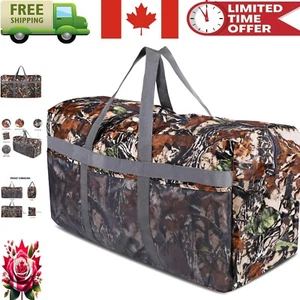 Foldable 96L Extra Large Duffle Bag - Durable Camouflage Design for Outdoors - Bild 1 von 9