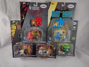 DC Comics Kidrobot Kozik Labbit Vinyl Figures Batman Bane Cyborg Red Hood Hornet - Picture 1 of 11