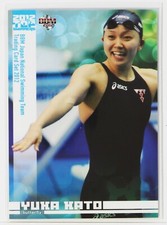 YUKA KATO No.15 - 2012 BBM SWIMMING Trading Card "Top Swimmers"
