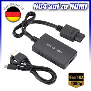 SNES Super Nintendo GameCube N64 su adattatore HDMI HD TV convertitore cavo - Foto 1 di 11