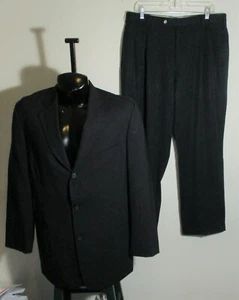 BROOKS BROTHERS Vintage Navy BLue 2 Pc Suit Mens's Size 44L, 34X30 - Picture 1 of 12