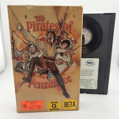 Pirates of Penzance - Betamax - 1983 - Kevin Kline Angela Lansbury (Not Vhs) - Image 1 of 4