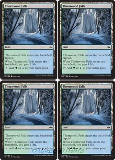 MTG - 4x THORNWOOD FALLS - Fate Reforged (C) - Image 1 of 1