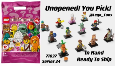 LEGO 71037 Serie 24 Minifiguras Coleccionables En Mano 🔥SIN ABRIR🔥 ¡Tú eliges! Foto 1 de 2