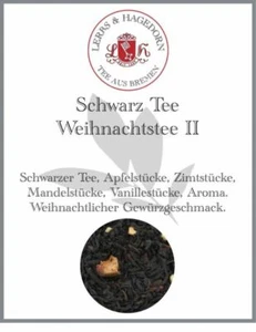 Schwarz Tee Weihnachtstee II 1kg Apfel-, Zimt-, Mandel-, Vanillestücke - Bild 1 von 9