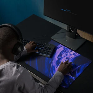 Purple paint Gaming mouse pad - Picture 1 of 3