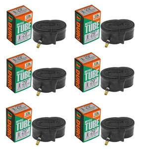 6 (SIX) Duro BICYCLE Inner Tube 29 x 1.90/1.95/2.125" SCHRADER 33mm Long VALVE. - Picture 1 of 1