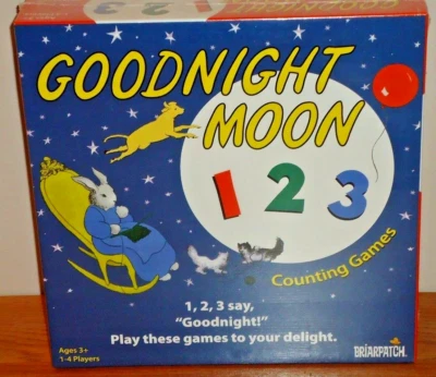 GOODNIGHT MOON 1 2 3 Counting Games NEW & SEALED by Briarpatch  - Image 1 of 2