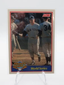 1991 Score Mickey Mantle Glossy 1991/5000 Mickey Mantle Twilight #3 HOF - Picture 1 of 1