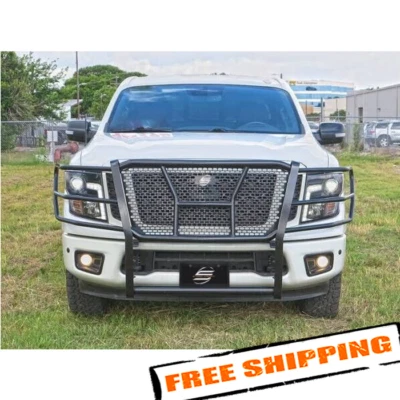 Steelcraft Automotive 50-4140C Black HD Grille Guard for 2017-2023 Nissan Titan Foto 1 de 4