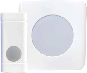 Security2020 WC180 Wireless Door Chime with Flashing Strobe Light - Picture 1 of 7