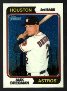 Alex Bregman 2023 Topps Heritage #370 Chrome SP 894/999 Houston Astros - Picture 1 of 2