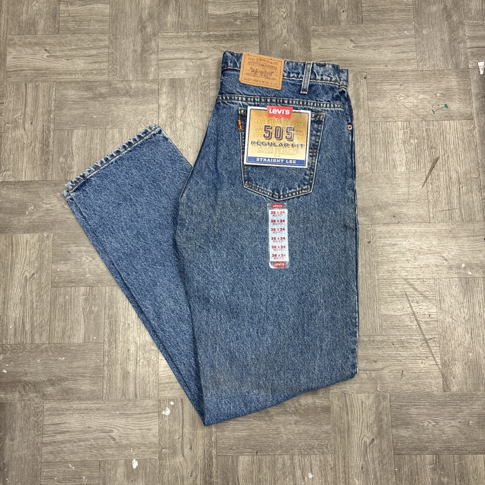 Levi's 505 Men's Jeans Size 32/30 - Black