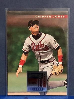 1996 Donruss - #437 Chipper Jones - Image 1 of 2