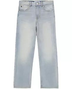 Calvin Klein Loose Fit Denim Pants Big Boys 18 Dallas Belt Loops Straight Leg - Picture 1 of 14