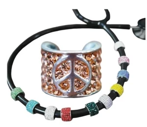 Stethoskop CharMED™ Kristall Frieden kostenloser Versand - Bild 1 von 6