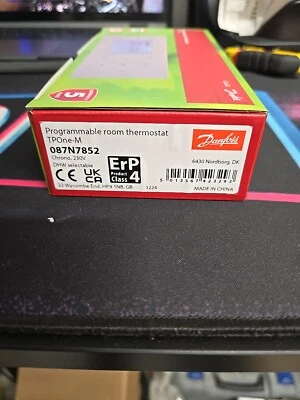 Danfoss 087N7852 TPOne-M Electronic Programmable Room Thermostat - Image 1 of 4