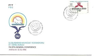Turquía Sobre Conmemorativo del año 1994 (FH-148) - Imagen 1 de 1