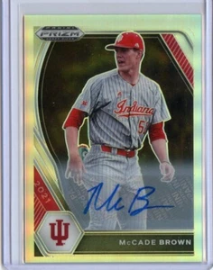 Panini Prizm 2021 selecciones de draft base automático Prizms plateado #79 McCade Brown - Imagen 1 de 1