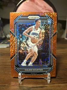 2022-23 Panini Prizm Red Sparkle 269 Caleb Houstan Rookie SSP SOLO CONFEZIONI SPARKLE - Foto 1 di 2