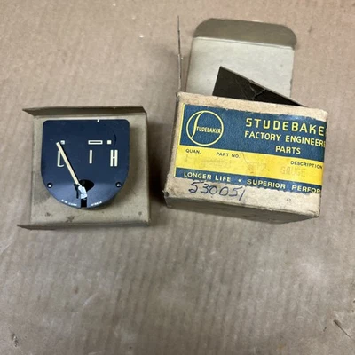 Studebaker 530051 TEMP Gauge 1951-52 Champion & 1951-52 NOS - Image 1 of 4