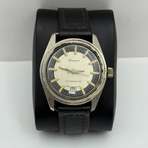 36mm Rare Vintage Lucerne 200 Skin Diver EB 8800 Manual Wind Watch PARTS REPAIR - Picture 1 of 24