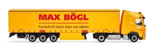 HERPA - Camion avec remorque 3 essieux MAX BOGL – DAF XG 4x2 - 1/87 - HER320016 - Picture 1 of 6